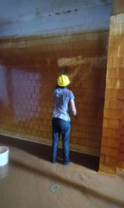 WALL SCRUBBING